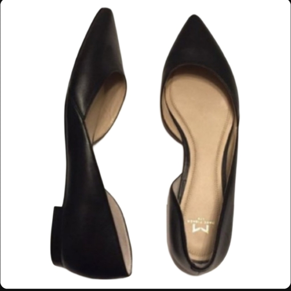 Marc Fisher LTD Sunny D'Orsay Pointed Toe Leather Flats Size 5 - Picture 2 of 15